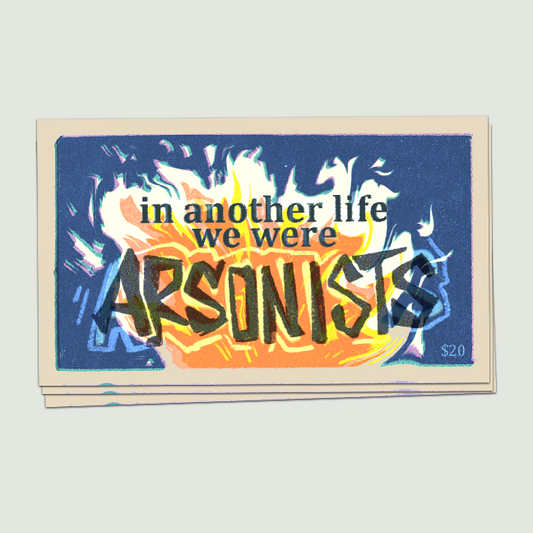 Arsonist Sticker