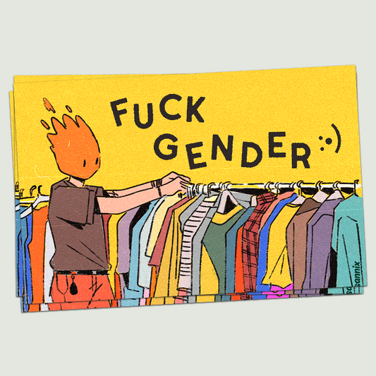 F*ck Gender Sticker