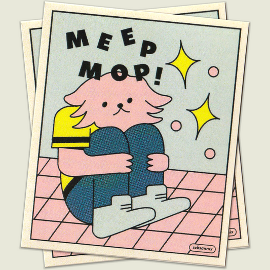 Meep Mop! Sticker