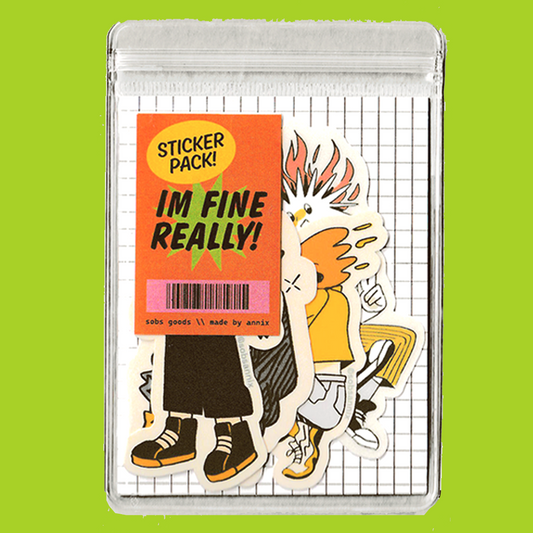 Im Fine Really! Sticker Pack