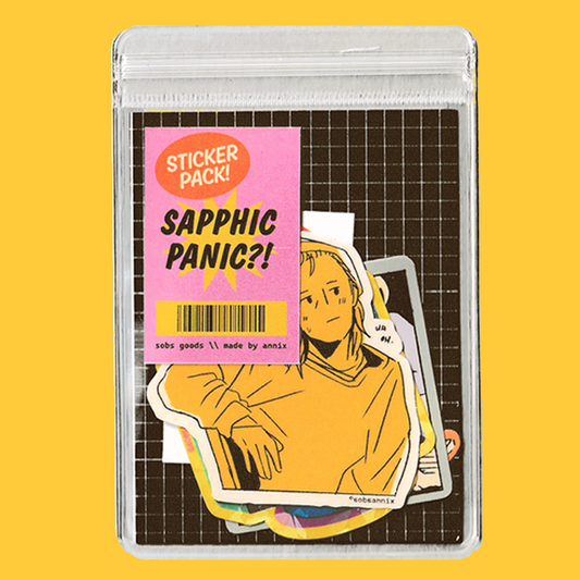 Sapphic Panic?! Sticker Pack